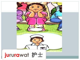 jururawat 护士
 