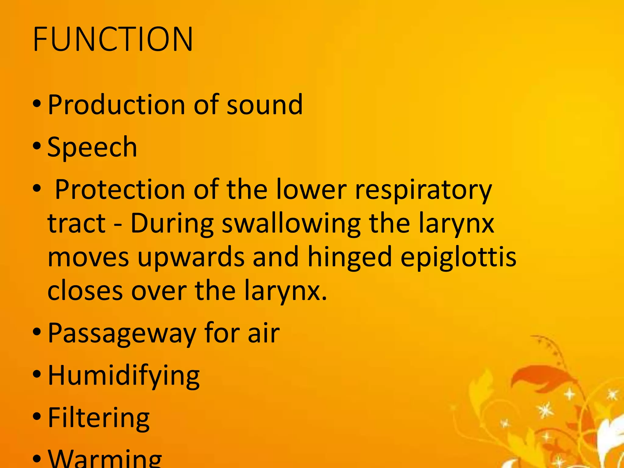 UNIT 6-respiratory system for Gnm and b.sc. nursing | PPTX