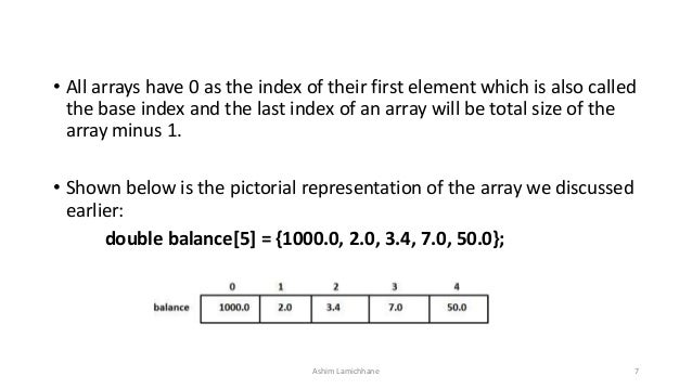unit 6 assignment array statistics