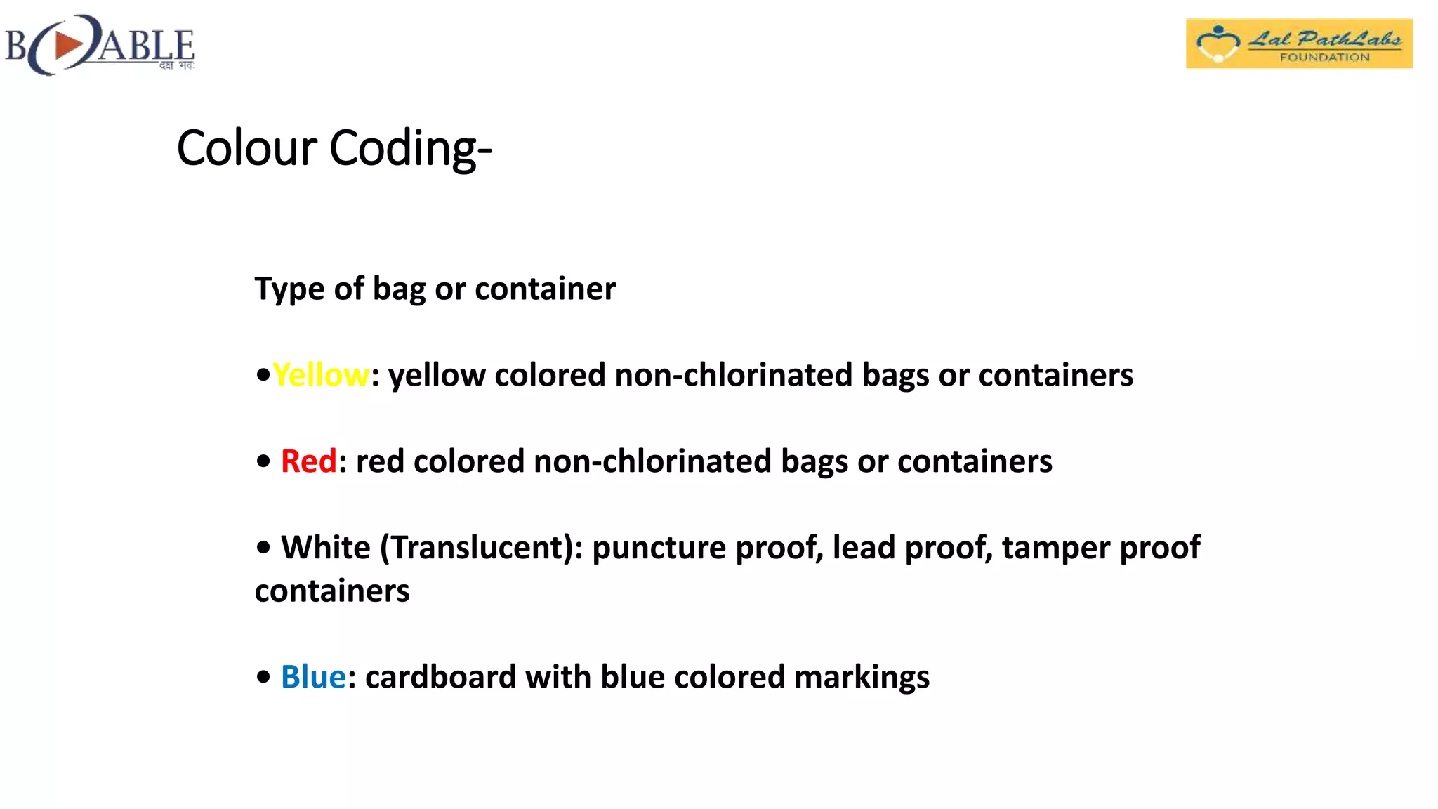 Bio Medical Waste Management | PPTX