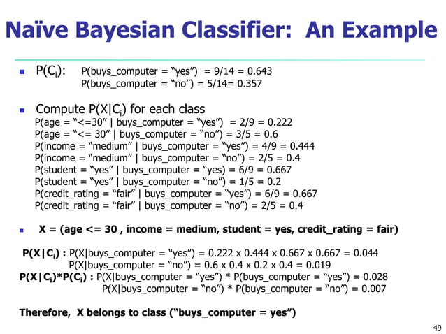 classification in data warehouse and mining | PPT