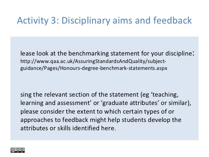 Considering feedback through a disciplinary lens - Exploring feedbac…