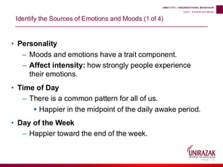 Organisational Behaviour Unit 6 Emotions and Moods .pdf