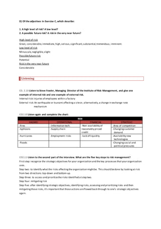 Unit 6 risk and 7 Management styles | DOCX
