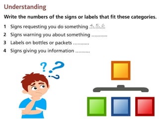Unit 6 English for life Reading (Entry 3) Signs and labels.pptx