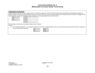 Unit 6 Fourth Grade 2012 2013 | PDF