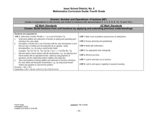 Unit 6 Fourth Grade 2012 2013 | PDF