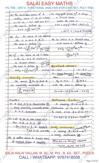 Y
M
A
T
H
S
Y
M
A
T
H
S
Y
M
A
T
H
S
S
Y
M
A
T
H
S
S
A
L
A
I
E
A
S
Y
M
A
T
H
S
S
A
L
A
I
E
A
S
Y
M
A
T
H
S
S
Y
M
A
T
H
S
S
A
L
A
I
E
A
S
Y
M
A
T
H
S
S
A
L
A
I
E
A
S
Y
M
A
T
H
S
S
Y
M
A
T
H
S
S
A
L
A
I
E
A
S
Y
M
A
T
H
S
S
A
L
A
I
E
A
S
Y
M
A
T
H
S
S
A
L
A
I
E
A
S
A
L
A
I
E
A
SALAI EASY MATHS
PG TRB - UNIT 6 - FUNCTIONAL ANALYSIS (FOR CSIR, SET, POLY TRB)
SALAI KALAI VALLAN M. Sc., M. Phil , B. Ed., SET., PGDCA
CALL / WHATSAPP: 9787418558
Page 3 of 22
 