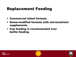 Unit 6 infant feeding and pmtct | PPT