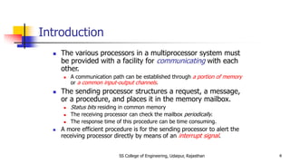 Unit 6 inter processor communication and synchronization | PPTX