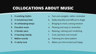 Unit 6 music and musicians passages 2 | PPTX