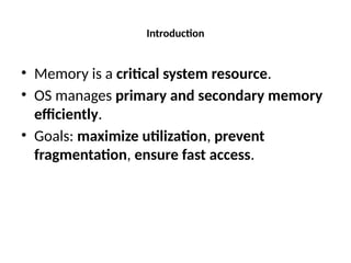 Unit 6 Basic Memory Management OS.pptx
