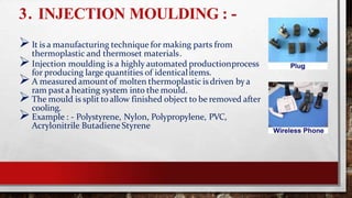 Unit 6 part c plastic processing | PDF