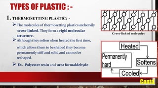 Unit 6 part c plastic processing | PDF