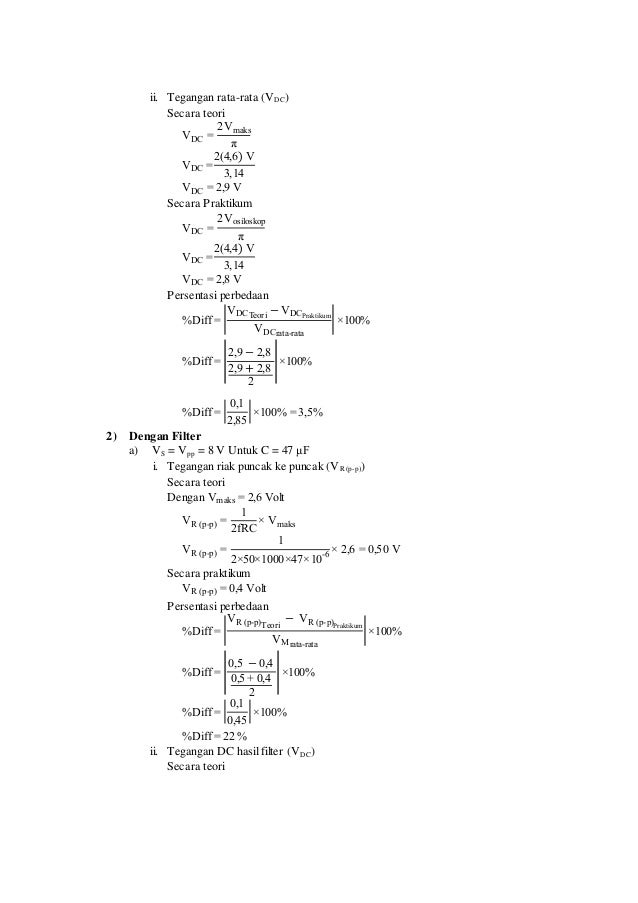 Unit 6 Penyearah Gelombang