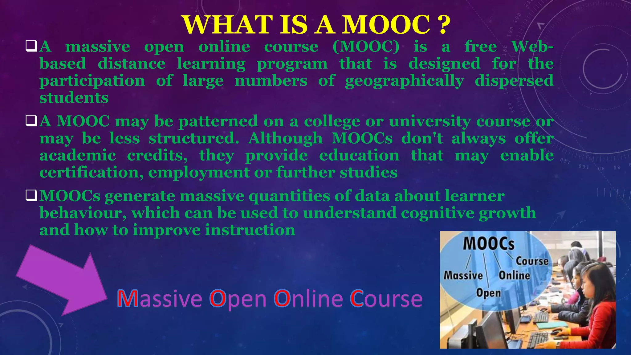 Mooc presentation | PPT
