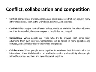 Principles of Management and conflict resolution | PPTX