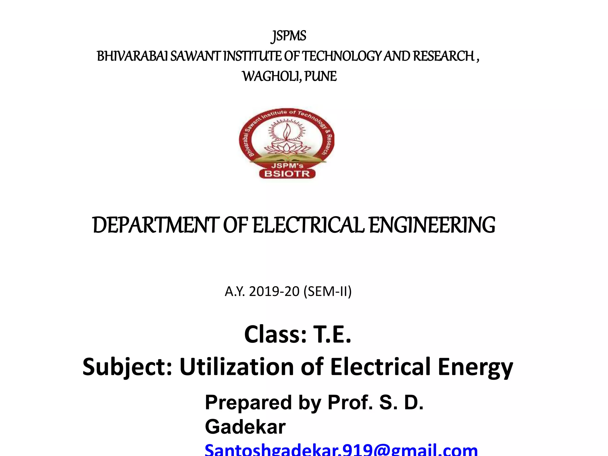 Traction Motors and Control PPT