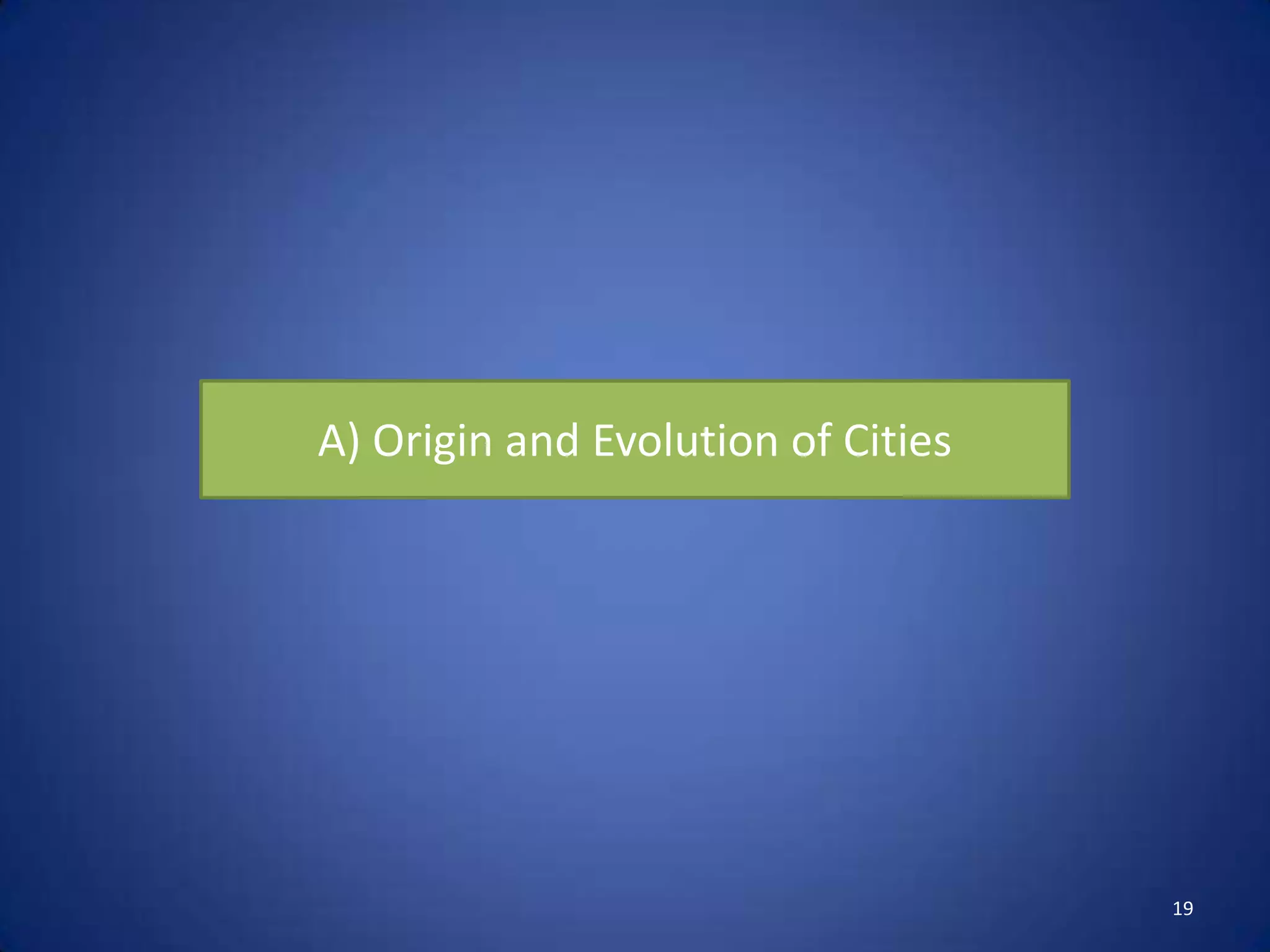 AP Human Geography: Unit 7 - Urban Geography and Development | PPT