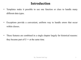 B.sc CSIT 2nd semester C++ Unit7 | PPTX