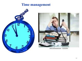 Time management
50
 