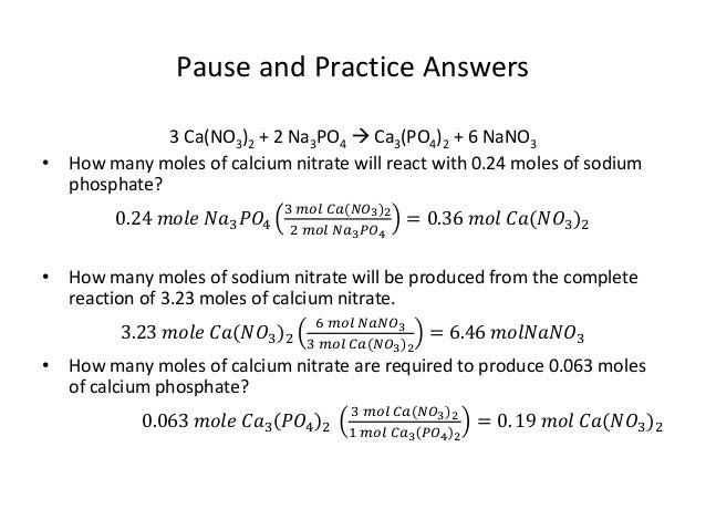 Worksheets Stoichiometry Worksheet (mole-mole) Answer Key unit 7 2 stoichiometry mole 8 pause and practice answers