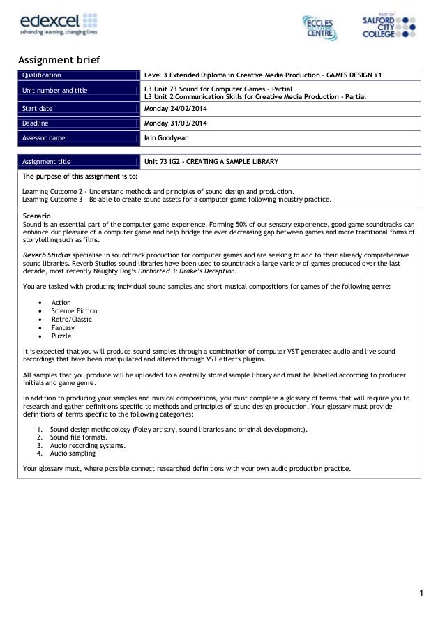 assignment brief unit 5 role and Takes up time to plan and set up roles assignment brief btec work skills: unit 5: searching for a job. assignment brief unit 5 role and Takes up time to plan and set up roles assignment brief btec work skills: unit 5: searching for a job.