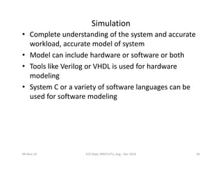 Unit7 & 8 performance analysis and optimization | PDF
