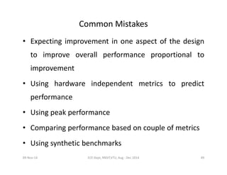 Unit7 & 8 performance analysis and optimization | PDF