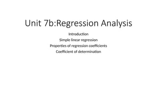 regression and classification | springerlink Images... Unit 7b Regression Analyss.pptxbhjjjjjjk | PPTX