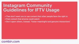Instagram Master Class Part 7: Stories & IGTV