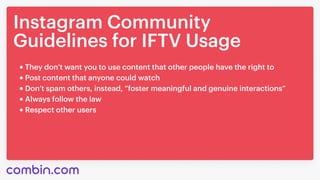 Instagram Master Class Part 7: Stories & IGTV