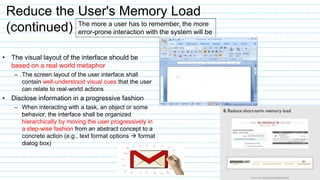 Unit 7 performing user interface design | PPTX