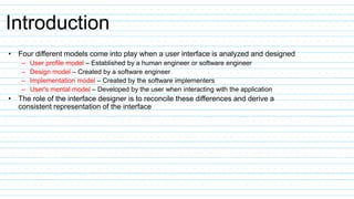 Unit 7 performing user interface design | PPTX