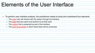 Unit 7 performing user interface design | PPTX