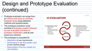 Unit 7 performing user interface design | PPTX