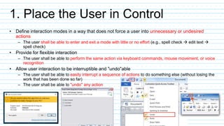 Unit 7 performing user interface design | PPTX