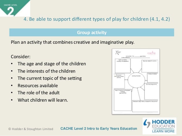 unit 1 cache level 2 Cache level 2 award/certificate/diploma in child care and education question 1 d1: an example of a statutory provision for children under 5 years is a nursery. unit 1 cache level 2 Cache level 2 award/certificate/diploma in child care and education question 1 d1: an example of a statutory provision for children under 5 years is a nursery.