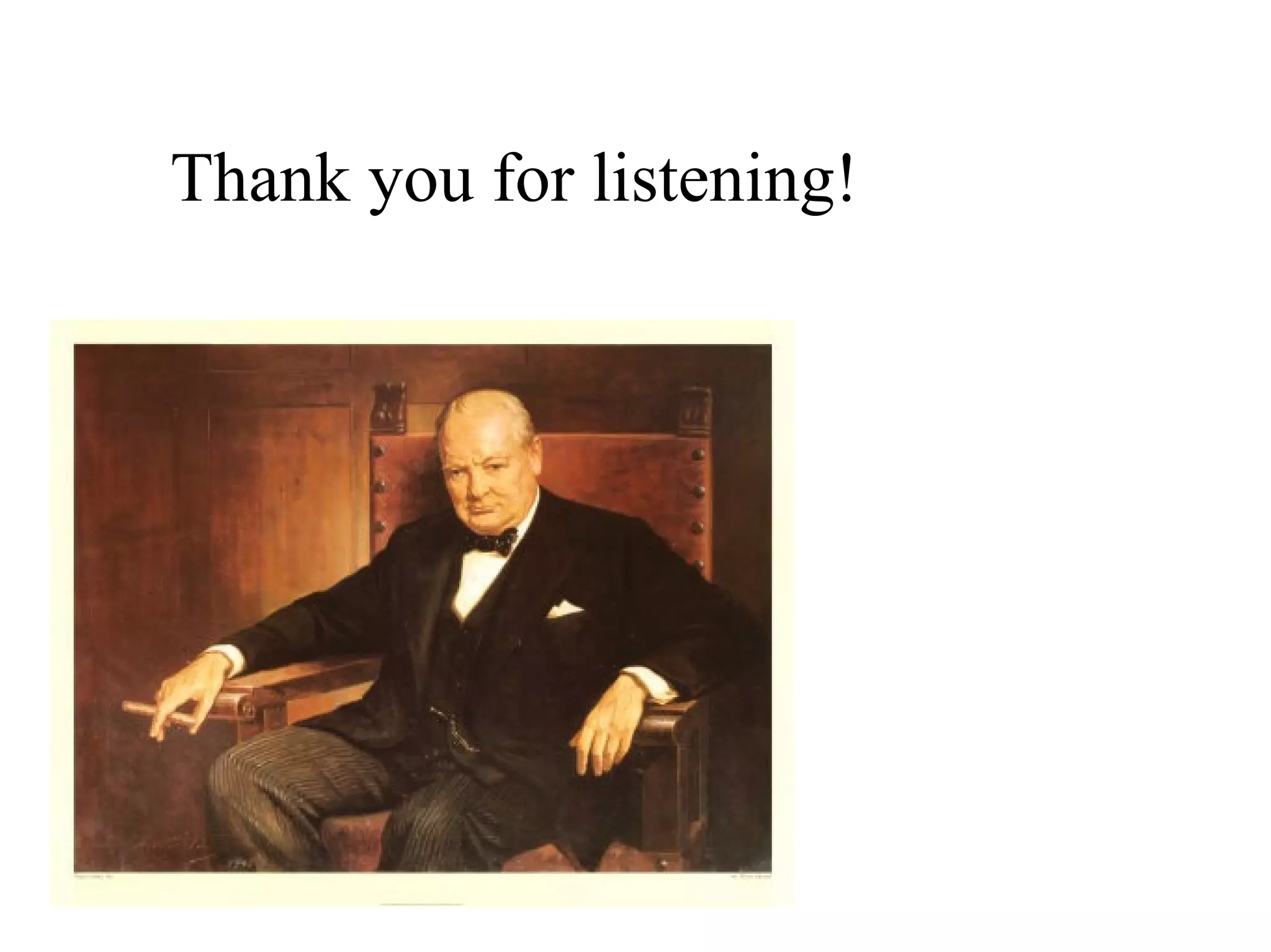 Thank you for listening! 