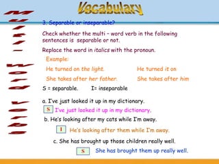 Word Inseparable New Headway Intermediate - Unit 7 the world of work | PPTX