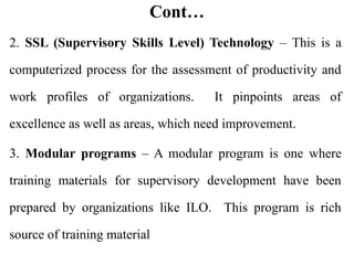 Supervisory Development Program Module Unit seven –Training materials Programs.pptx