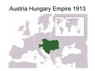 Austria Hungary Empire 1913 