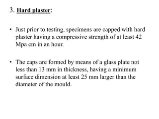 TEST ON HARDENED CONCRETE | PPTX
