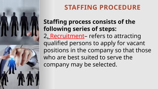 Chapter 8 - Staffing (Organization & Management Concept) | PPTX