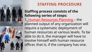 Chapter 8 - Staffing (Organization & Management Concept) | PPTX