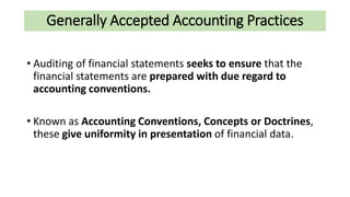 PPA - Unit 8 - Auditing Standards and Procedures | PPTX