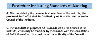 PPA - Unit 8 - Auditing Standards and Procedures | PPTX