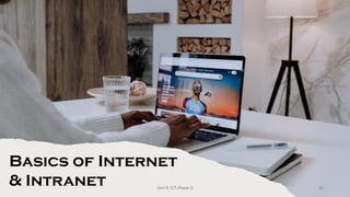 Basics of Internet
& Intranet 36
Unit 8: ICT (Paper I)
 