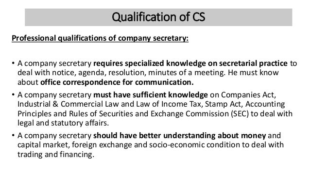 Clsp Unit 8 Secretarial Practices