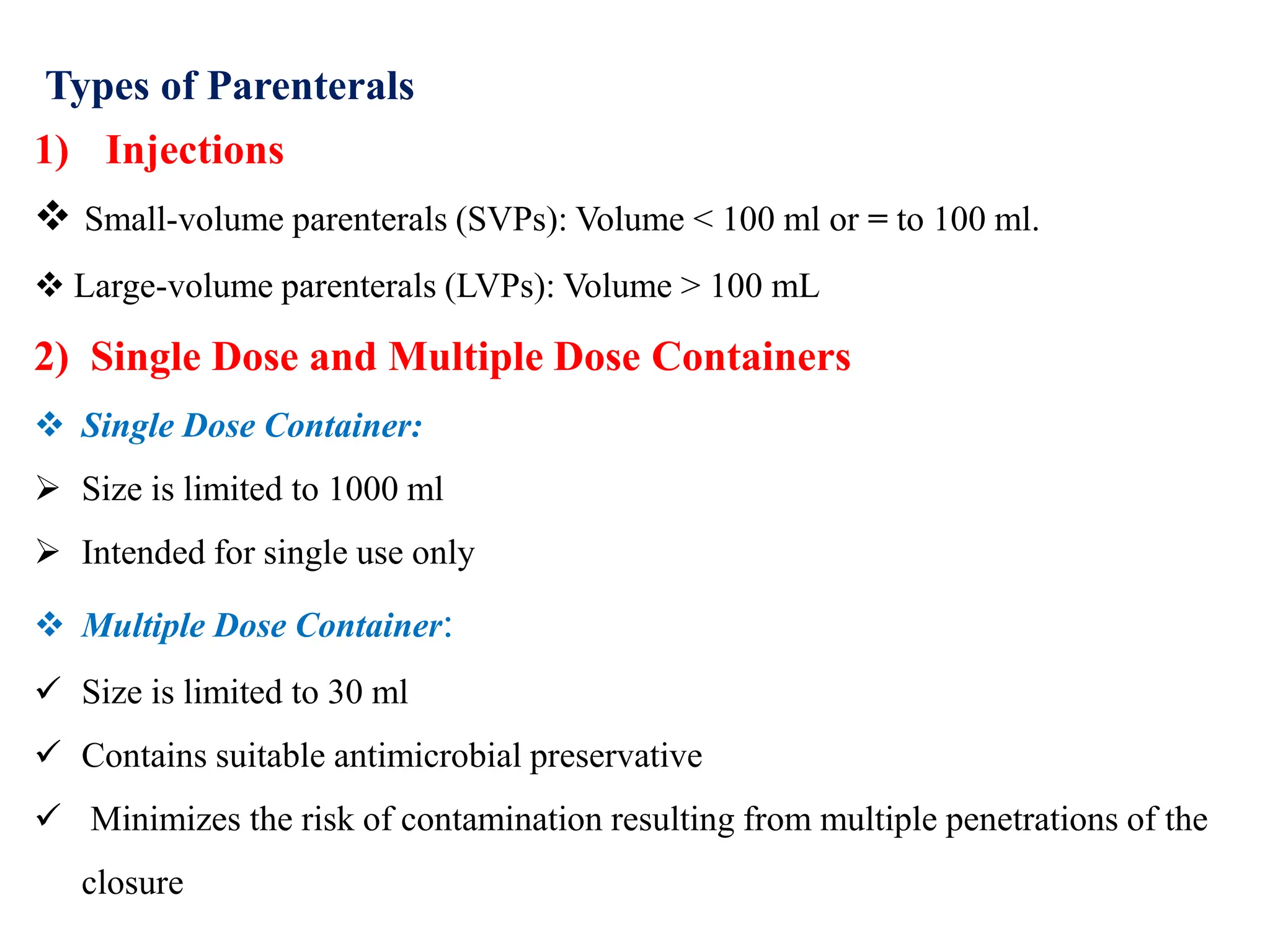 Container Containing An Injection Unit 8- industrial pharmacy ; manufacturing of Sterile Products.pptx